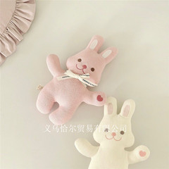 Korean Instagram infant soothing plush bunny toy cute baby sleep aid edible