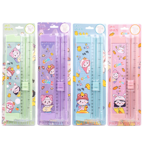 Mini macaron color A5 paper cutter handmade paper cutter DIY small paper cutter paper cutter
