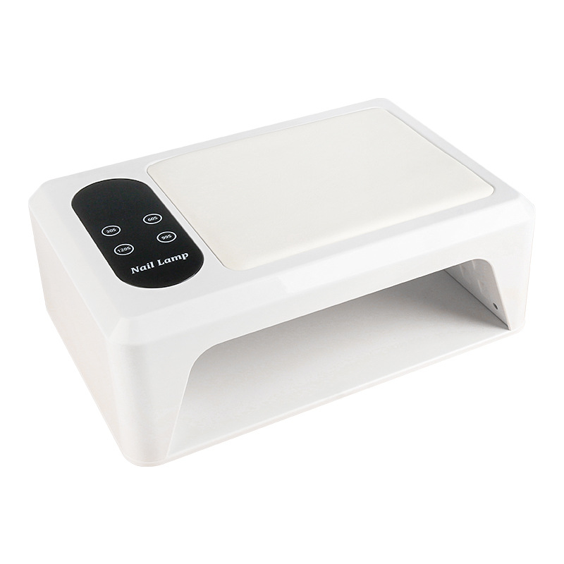 Lámpara de manicura de almohada de mano de alta potencia para usar lámpara de horneado de uñas de dos manos máquina de fototerapia de manicura gran espacio esmalte de uñas secador de esmalte de uñas