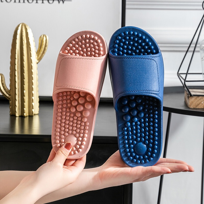 Massage Slippers, Non-Slip, Anti-Odor, Soft-Soled, Durable, Men's Indoor Couple's Home Slippers, Sandals Wholesale, Thick-Soled Footbed Massage Slippers, Non-Slip, Anti-Odor, Soft-Soled, Durable, Men's Indoor Couple's Home Slippers, Sandals Wholesale, Thick-Soled Footbed