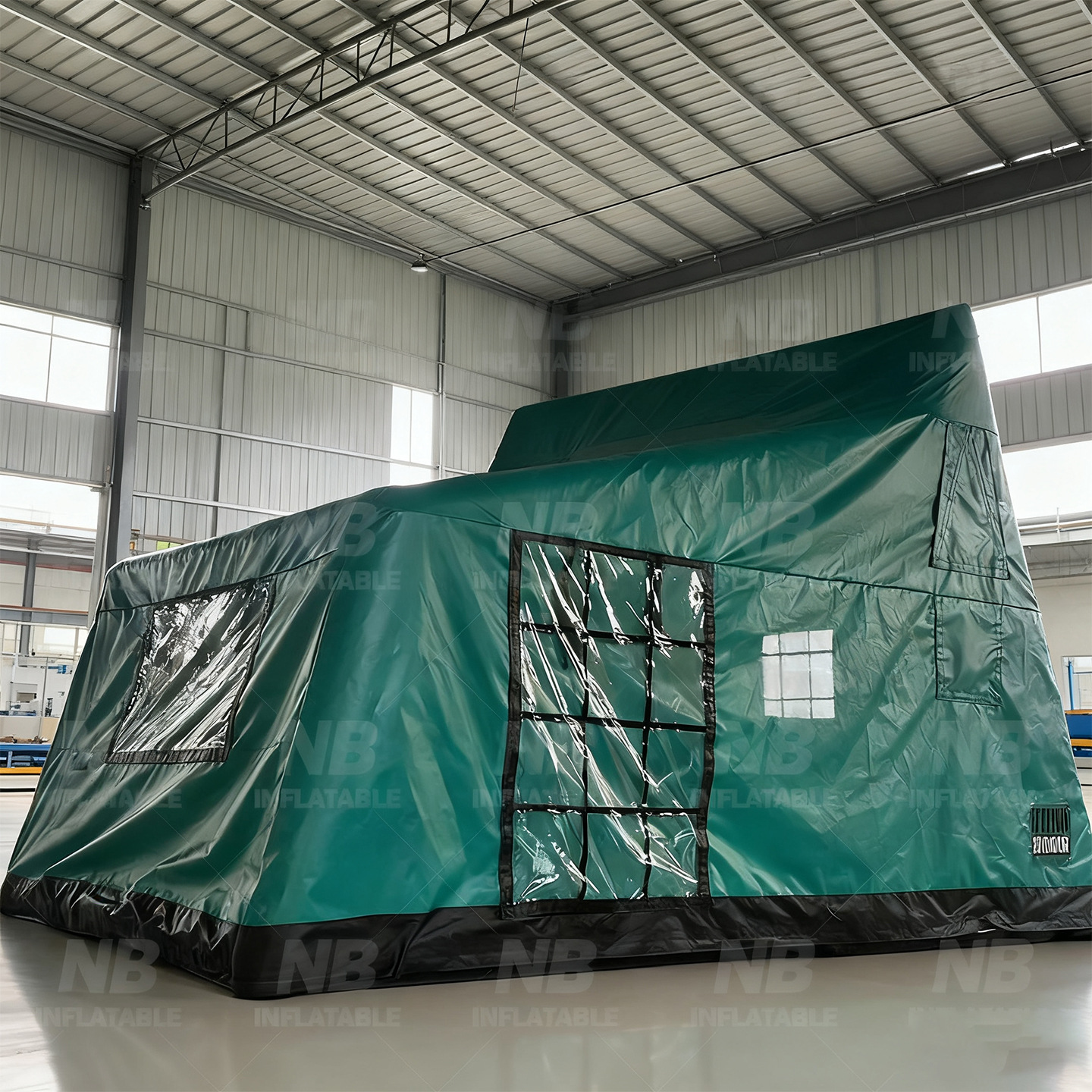 户外露营充气式帐篷便携轻便快速充气防水气垫式房屋野营登山帐篷