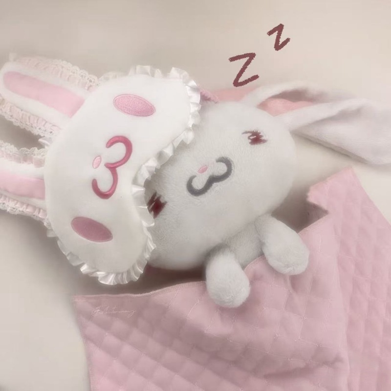 甜妹可爱卡通小兔子眼罩甜美少女心百搭新款眼罩头饰新款|undefined