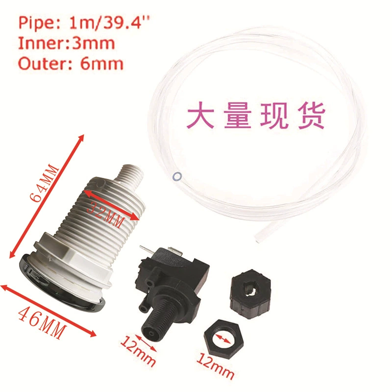 Готовый к отгрузке пневматический выключатель для измельчителя пищевых отходов, реле давления для бассейна и ванны, интеллектуальный регулирующий клапан, пневматический переключатель