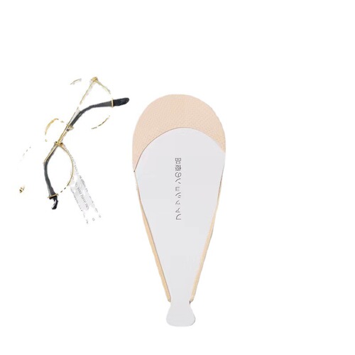 Suspender half-palm socks for women's summer thin half-forefoot socks with shallow mouth ice silk sponge pads anti-slip seamless invisible socks