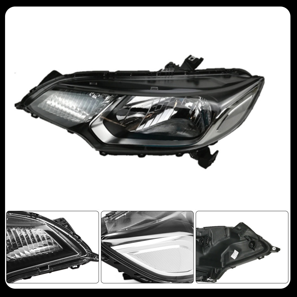 Aplicable a Honda 14 / 15 / 16 año FIT GK5 semieconjunto del faro delantero carcasa de luz delantera cubierta de luz delantera