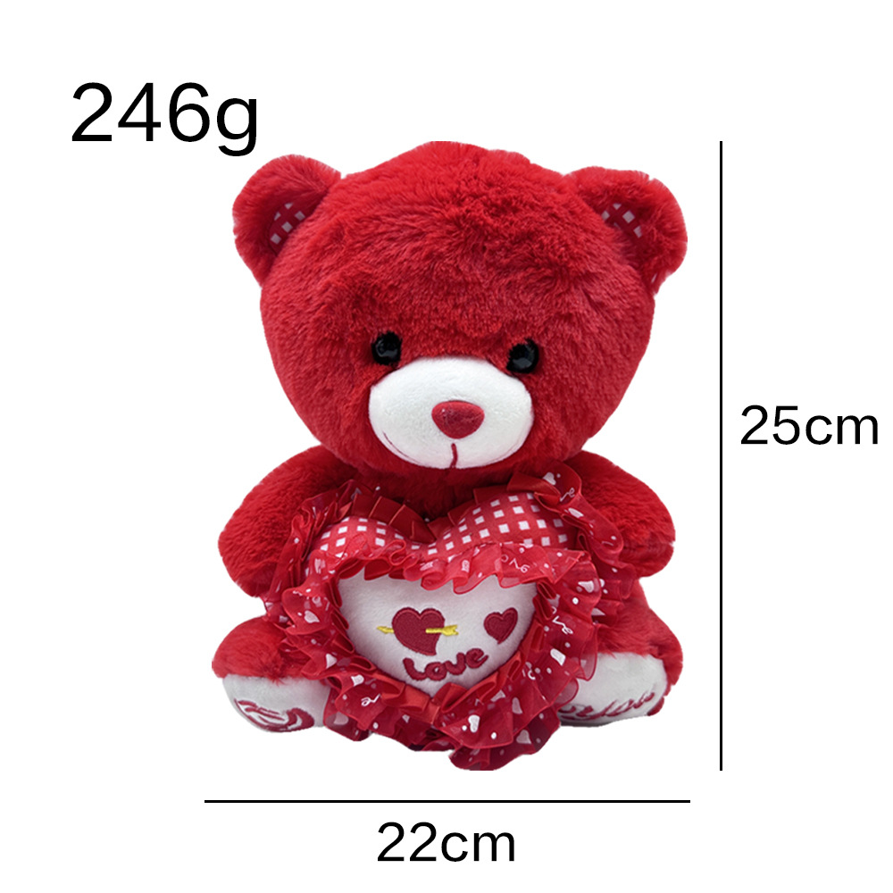 Peluche pareja de osos, nuevo modelo, transfronterizo, personalizable por diseño, regalo romántico image 4