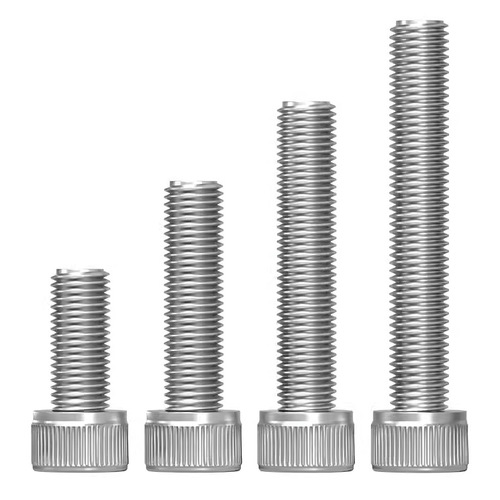 304 stainless steel cup head hexagonal screw bolt cylindrical head hexagonal screw M3M4M5M12 DIN912