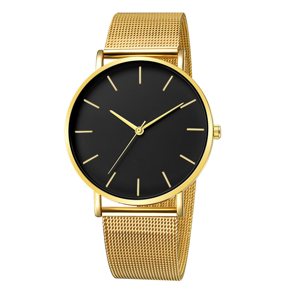 All Seasons Season Classic Style Round Buckle Quartz Watch Men's Watches