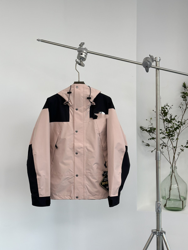 莆田1990冲锋衣美版户外防风防水连帽外套男女同款TNF北脸登山服|undefined
