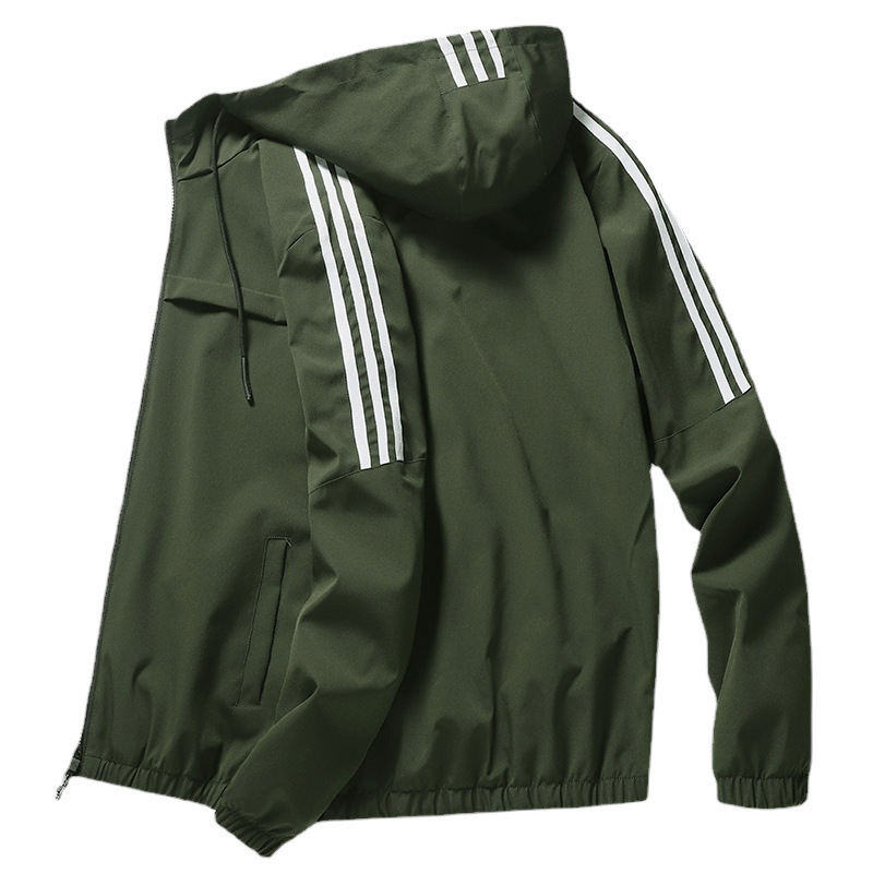 2022 chaqueta de primavera y otoño hombre chaqueta casual suelta chaqueta de moda coreana chaqueta de hombre chaqueta deportiva con capuz de tamaño grande