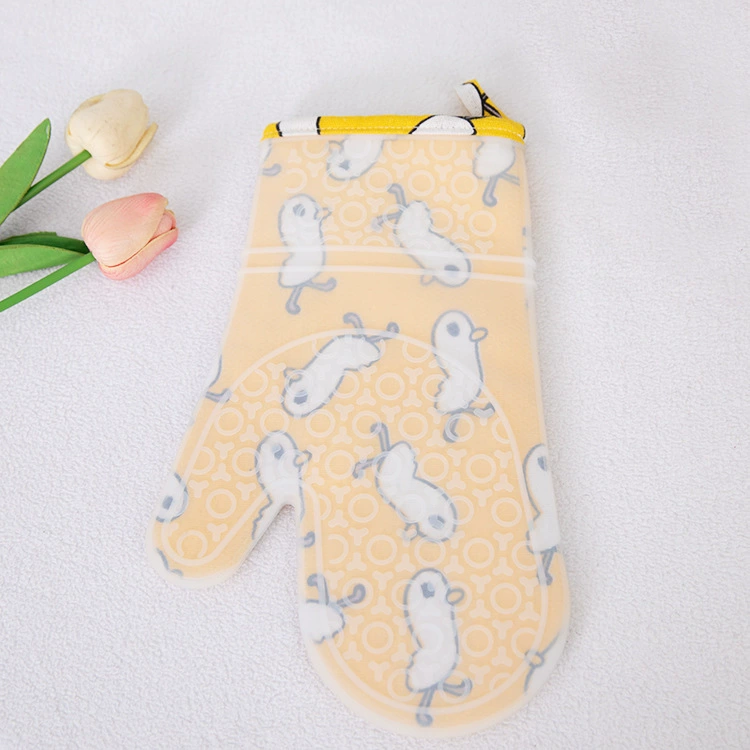 Silicone non-slip cartoon gloves, wholesale