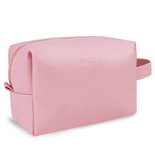 纯色化妆包女士跨境热卖手拿便携防水旅行收纳批发现货