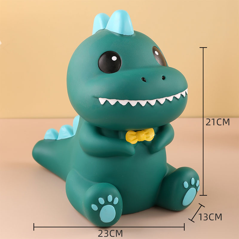 2024 dibujos animados dragón año alcancía niños lindo Zodiaco dragón vinilo hucha decoración creativa regalo de Año Nuevo