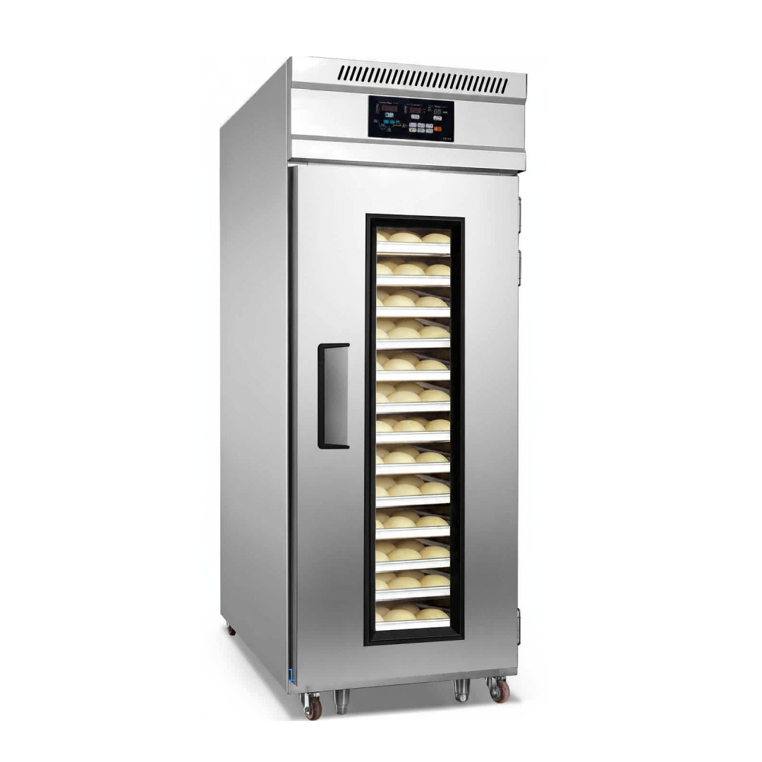 Wholesale Commercial Stainless Steel Fully Automatic Fermentation Box, Proofing Box with Spray, Constant Temperature and Humidity Bread Baking Fermentation Cabinet