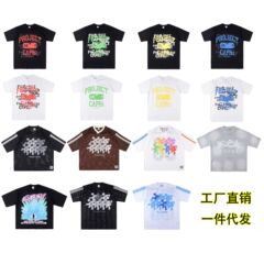外国貿易卸売Project Capriアメリカレトロ男女純綿半袖tシャツコレクション