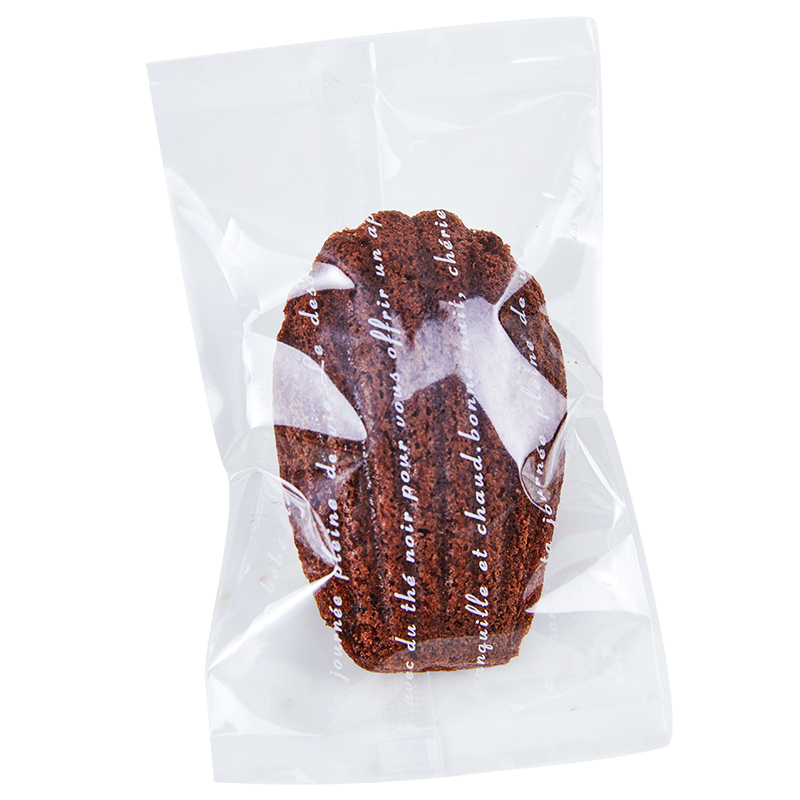 Bolsas claras francesas madelinas para hornear burritos de nieve pastel sellado bolsa de galletas rebanadas bolsas de bocadillos