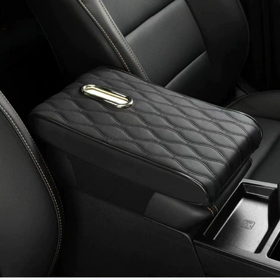 Source Manufacturer Car Interior Armrest Box Pad Central Control Multi-Functional Booster Pad Universal Type with Tissue Three-In-One Armrest