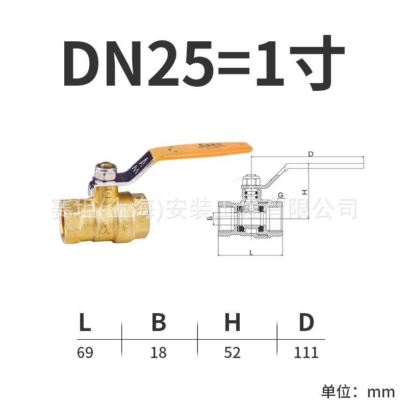 DN25 = 1 인치