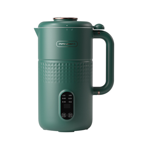 Richen Multifunctional Soy Milk Maker, Heating, No Boiling, Crushing Blender, Cold and Hot Dual Use, Programmable Crushing Machine for 2-3 People