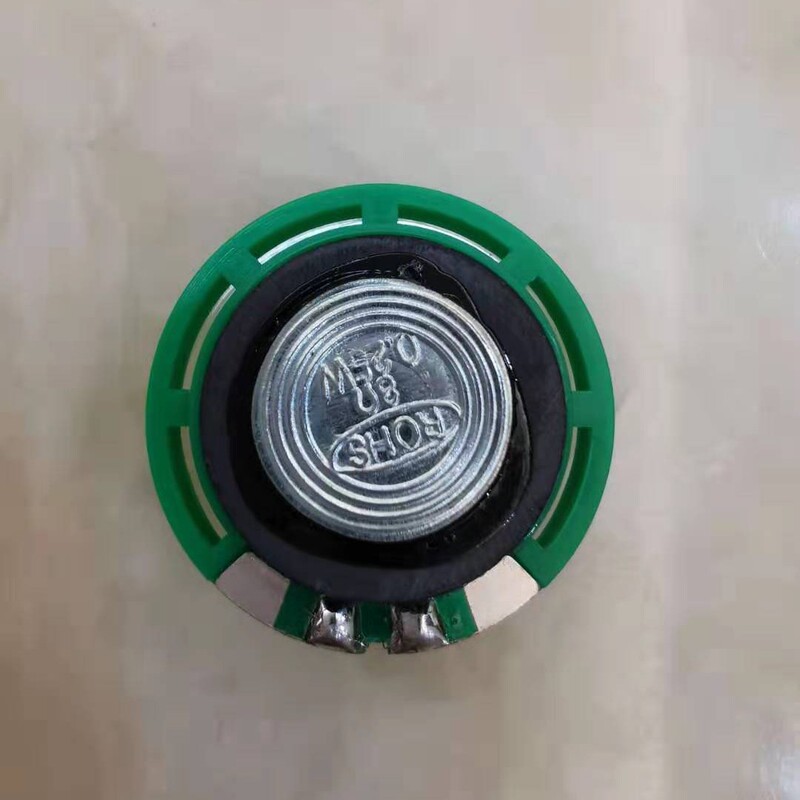 Environmental protection 29mm large magnetic high power speaker 8 euro 0.25W External magnetic plastic toy doorbell speaker