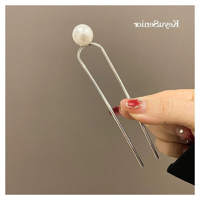 Horquilla en forma de U de alta calidad para mujer 2025 nuevo estilo tocado borla horquilla balanceándose en la parte posterior de la cabeza artefacto del cabello accesorios para el cabello