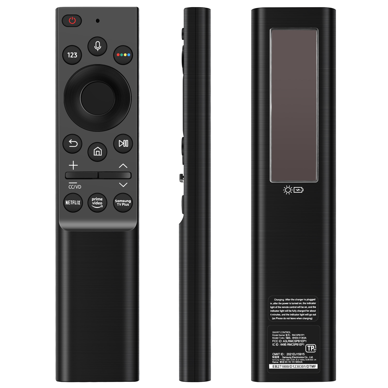 Nuevo código para Samsung TV Bluetooth control remoto de voz BN59 - 01385A 01357A modelo solar