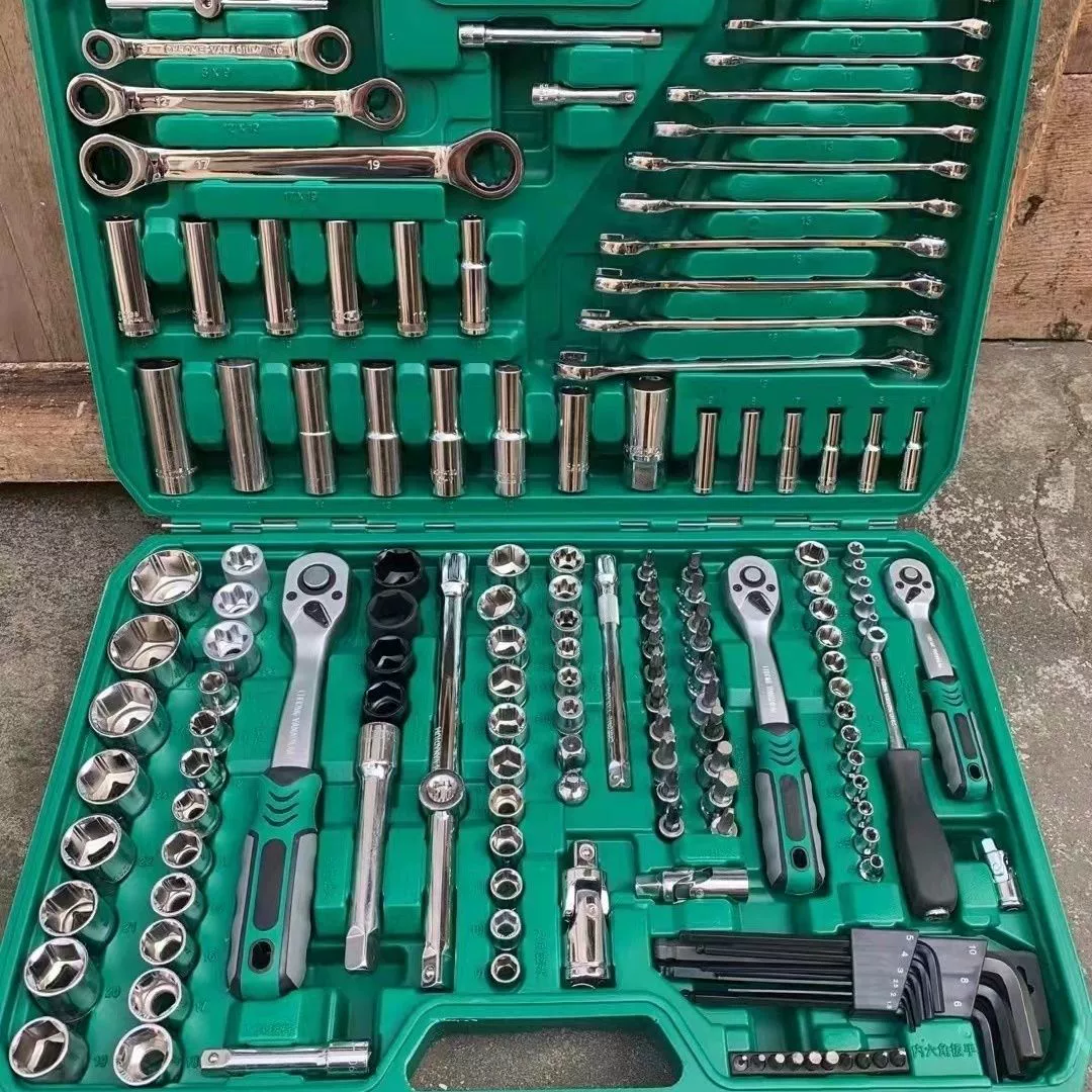 Инструменты для авторемонта, автомобильный ящик для инструментов, торцевой ключ, набор комбинированных бит с трещоткой, многофункциональное оборудование