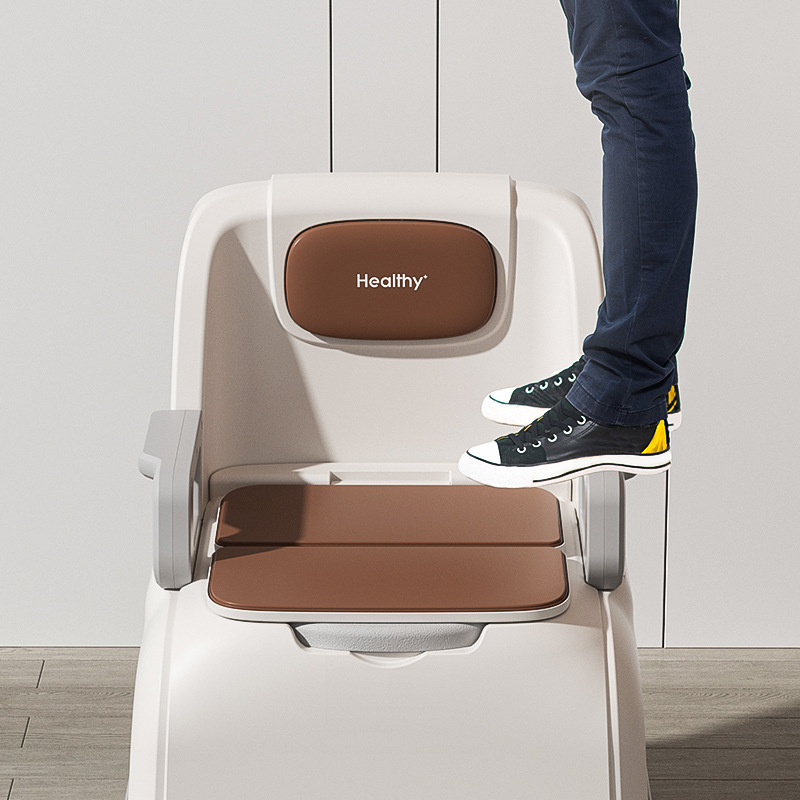 Inodoro extraíble, inodoro para ancianos, silla para el hogar, inodoro desodorizante para mujeres embarazadas