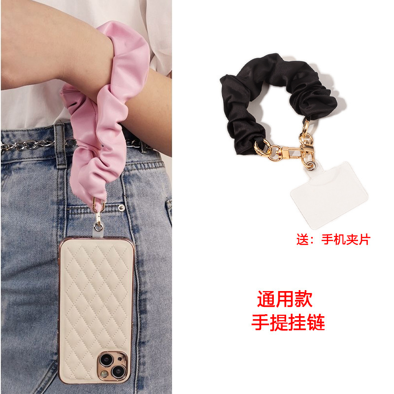 多功能布带舒适好看短款INS风热销猪肠手机挂绳手机链便携|undefined