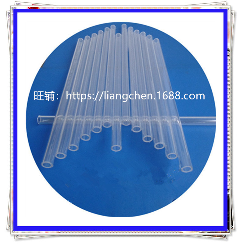 厂家直供PVC硬管防碰花包膜管PC塑料管玩具管笔芯管