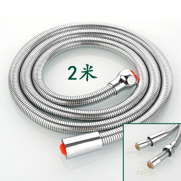 807 ★ 2 meters double copper electroplated fine dense shower pipe
