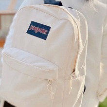 JS杰斯双肩包书包背包电脑包男女学生简约纯色校园旅行防水大容量