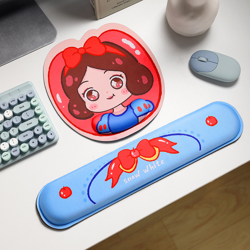 Alfombrillas de ratón transfronterizas, divertidas y variadas, reposamuñecas, alfombrillas de ratón de alta calidad con formas especiales, alfombrillas de ratón de dibujos animados para hombres y mujeres