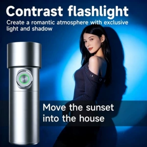 10W photography flashlight, contour hair lighting, live streaming four-color ambient light, backlight, colorful shadowing, fill light