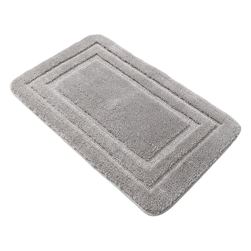 Flocked Microfiber Jacquard Return-Type Water-Absorbent Bathroom Non-Slip Floor Mat Cross-Border Thickened Door Mat Kitchen Kit