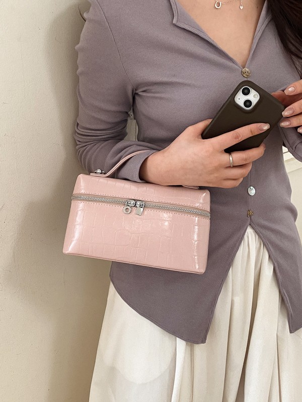 Bolso de mano cuadrado de piedra para mujeres 2026 ventas transfronterizas calientes nuevo nicho coreano de alta calidad bolso de moda