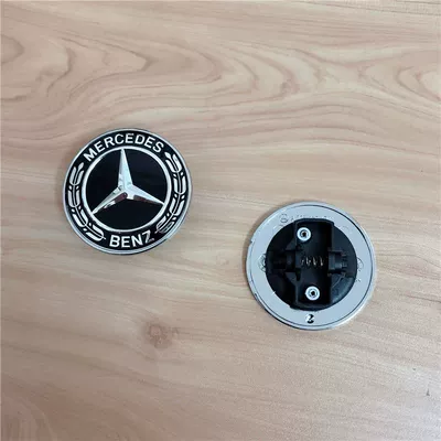 C350eL, used for modifying the – Car logo - standard-flat-mark-on-the-cover-black-and-silver