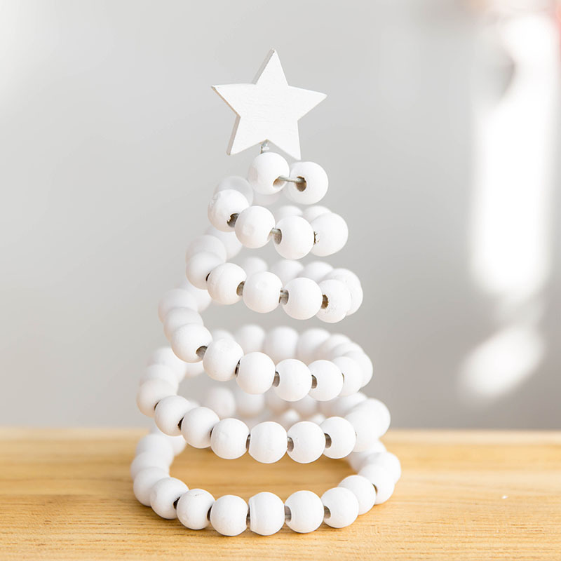クリスマス装飾装飾品クリスマス装飾品創意北欧ins木製クリスマスツリーデスクトップ装飾品|undefined