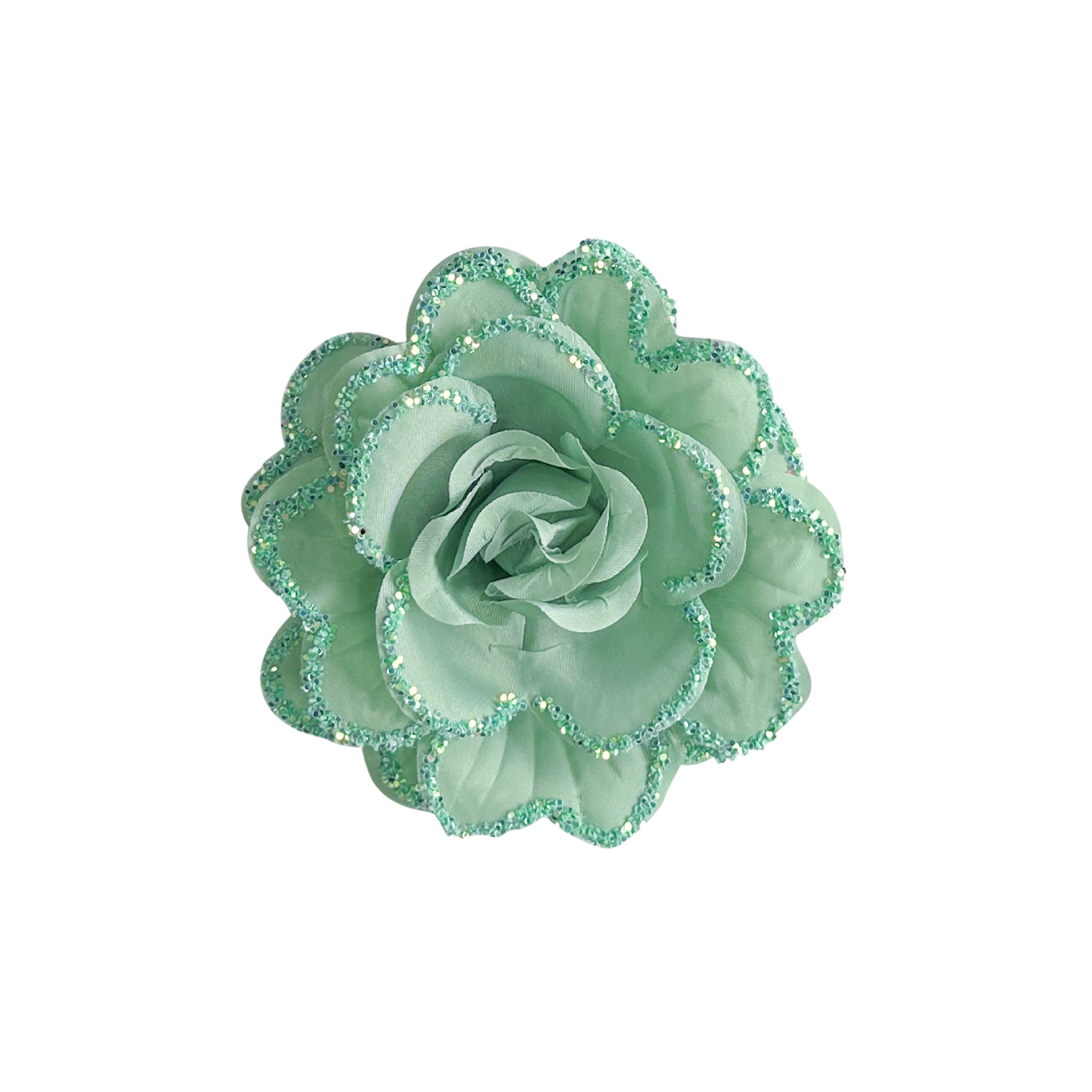 Libu Flash Decoración Vestido de ropa de flor de rosa Decoración del hogar Hecho a mano Decoración de flores pequeñas Tela Flor falsa image 7
