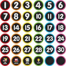 亚马逊爆款数字点标记贴纸教室排队点地板号码点点地板贴花不干胶