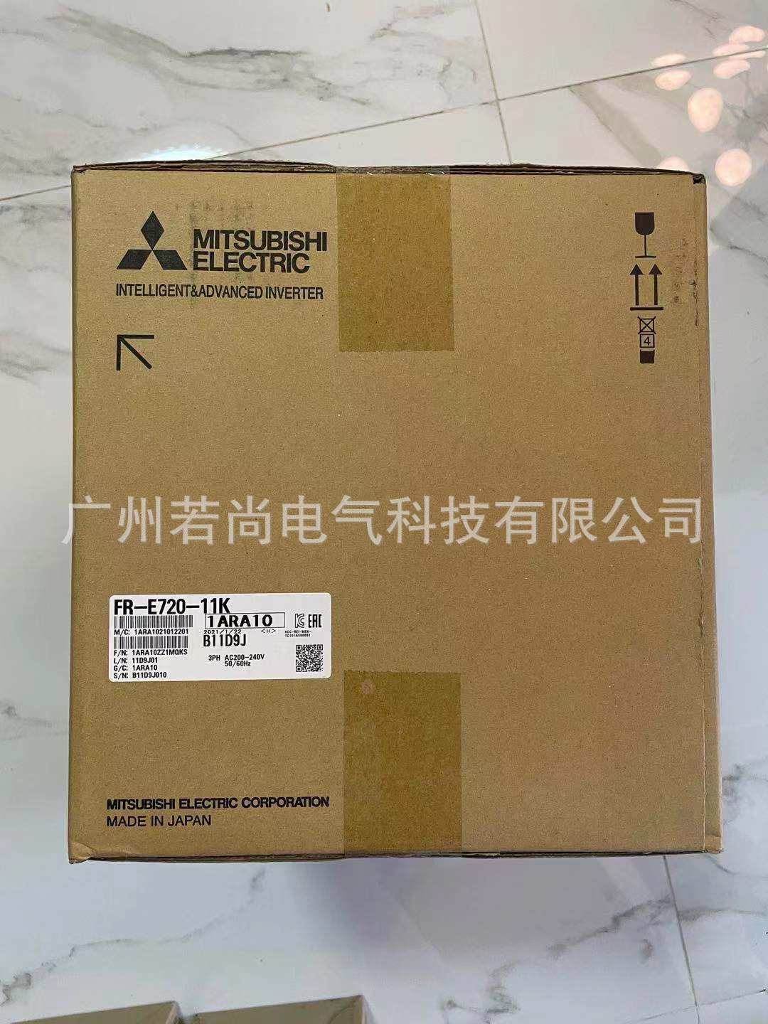 11KW变频器FR-E720-11K 三相220V电源FR-E720-15K 日本原产 含邮