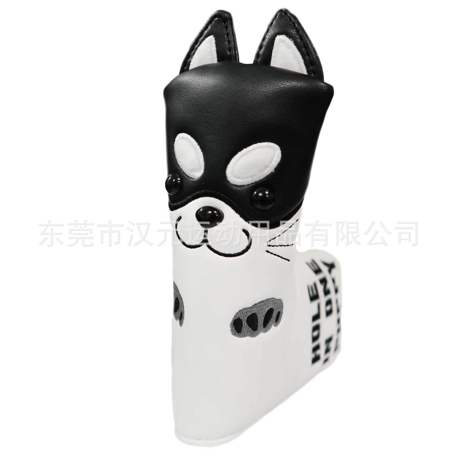 Nuevo Golf Club cubierta de madera cubierta del club cabeza de bola cubierta protectora impermeable pu Shiba inu lindo animal