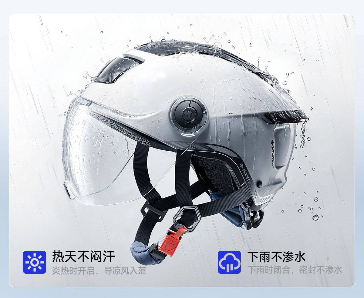 Two Little Bees 3C Certified Electric Motorcycle Helmets for Men and Women, Summer Sun Protection Half Helmet, 2026 New Safety Helmet