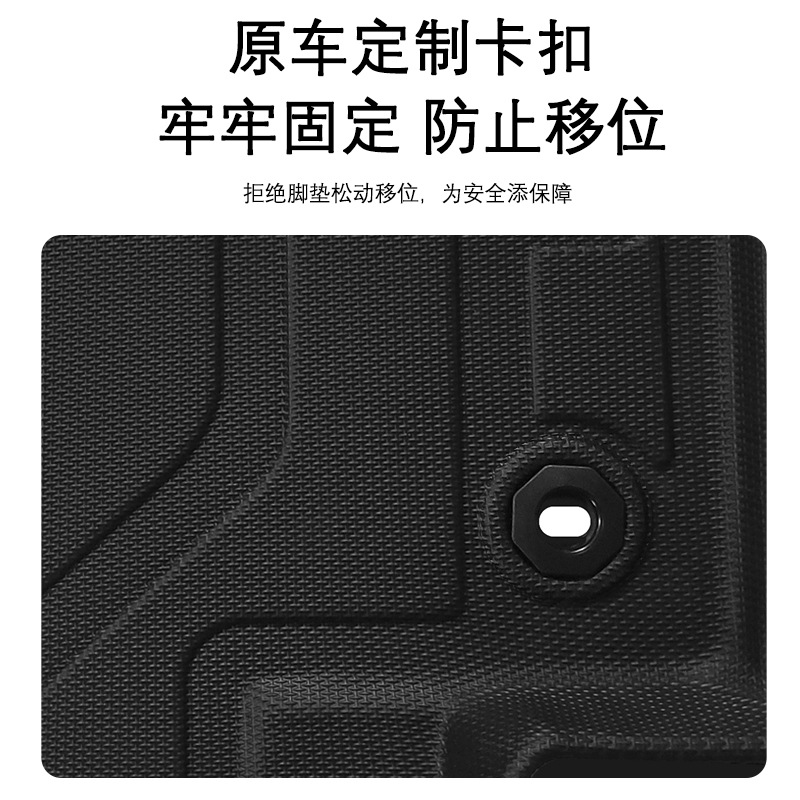 Aplicable a Japón 2023 + modelo TOYOTA CORONA SUV 3D todo el tiempo material XPE almohadilla de pie de automóvil