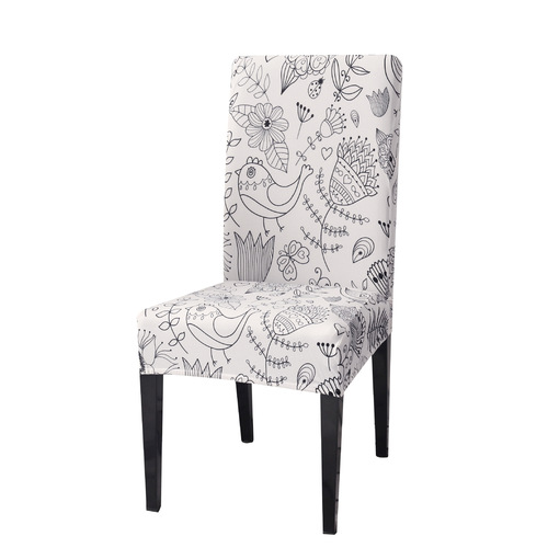 Cross-border Four Seasons Hotel Home Elastic Chair Cover Restaurant Set One-piece Chair Pad Wholesale