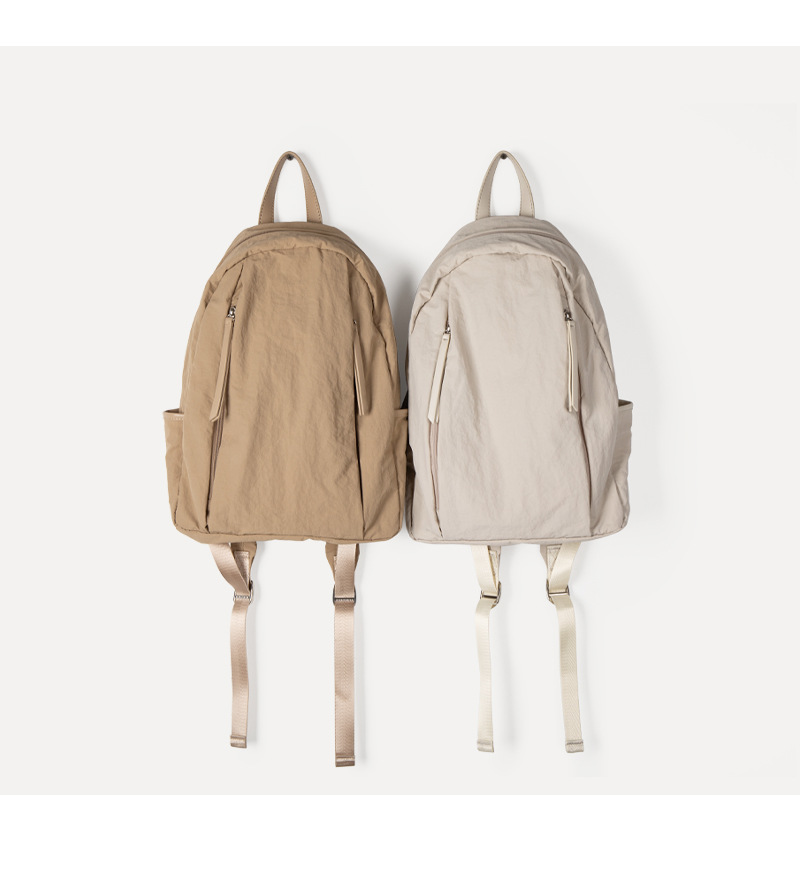 Women's Backpack Nylon Large Capacity Korean Style Travel Rucksack_voghion.com