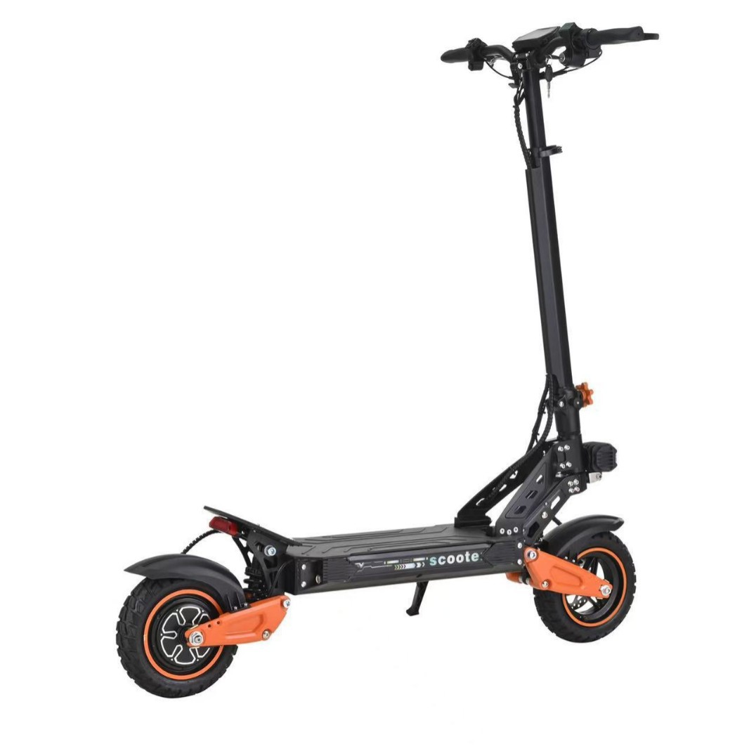 New Off-Road Electric Scooter Ride-On Folding Electric Vehicle for Commuting, Small Two-Wheel Mini Electric Bike