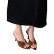 Strong push to show leg white! Elegant Pleated Metal Buckle Pointed High Heels Women's Summer Sexy Stiletto Heel Open Toe Sandals