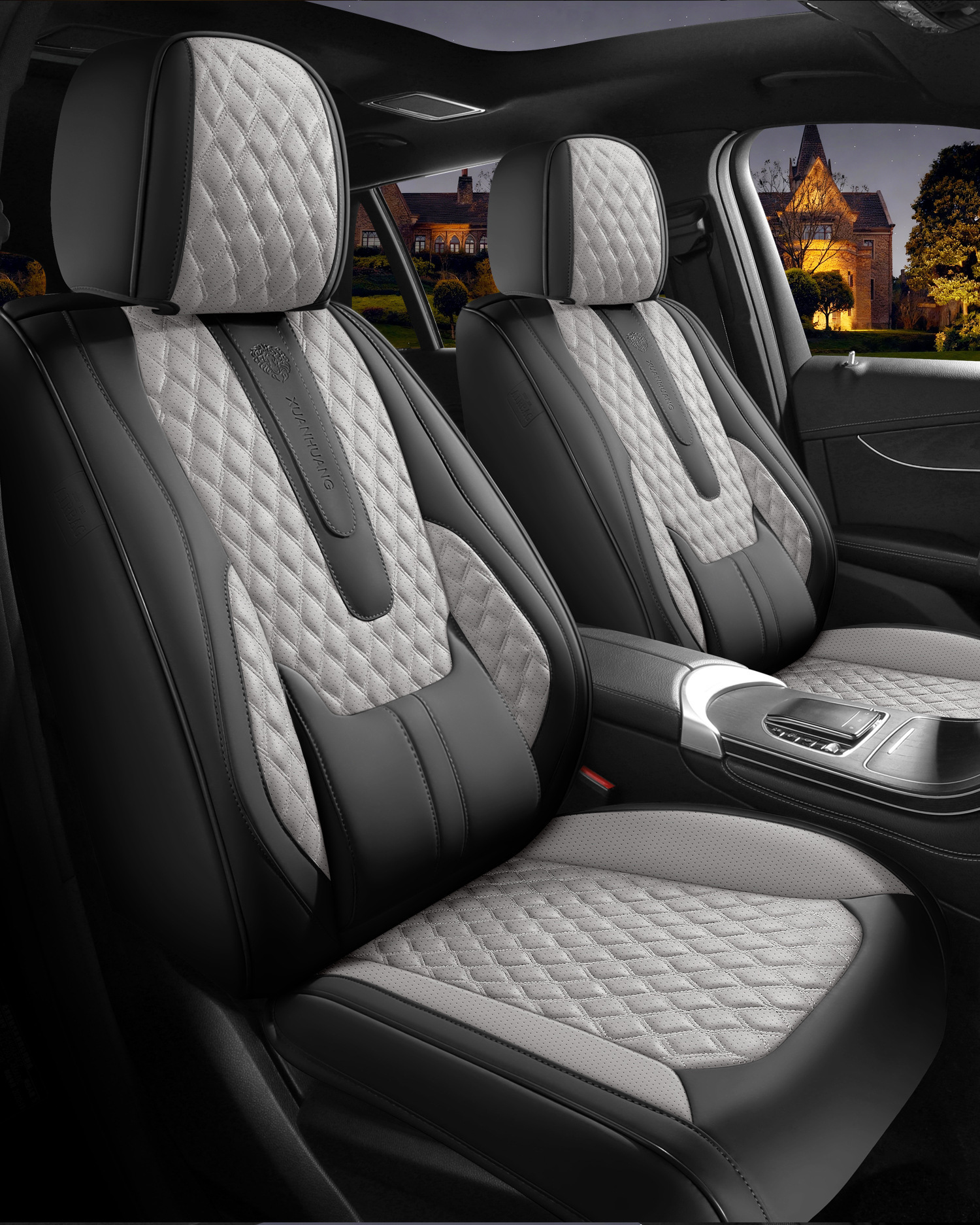 26-Year New Model Cross-Border Solid Waist-Supporting Nappa Leather All-Season Universal Seat Cushion for Export Wholesale Car Seat Cushion
