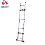 Объединенная телескопическая лестница с двойным использованием утолщенная алюминиевая сплава